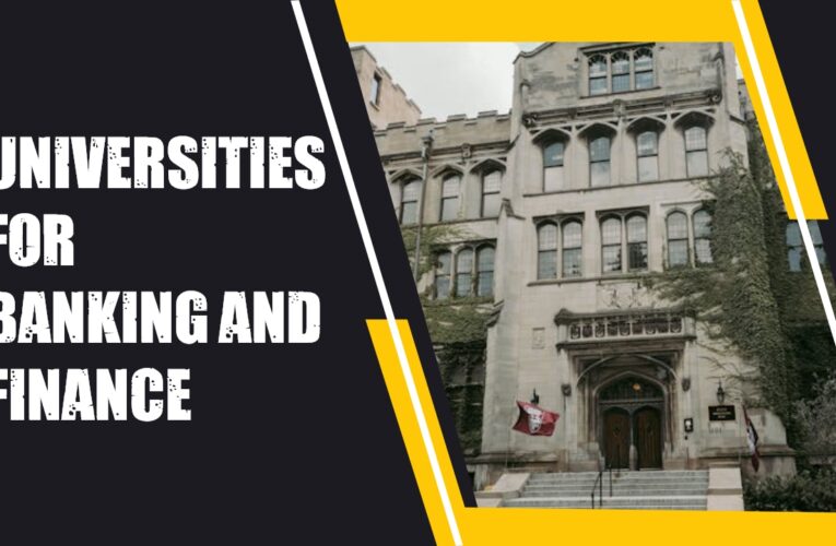 Top 10 Universities in the USA for Banking and Finance Students